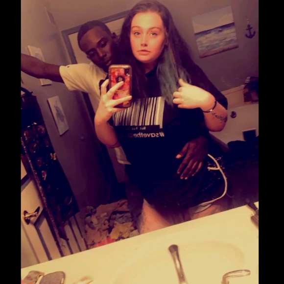 Meet your Poshers, Kayla & Danarious.💙‼️🤍 Welcome to our closet. - Picture 1 of 3